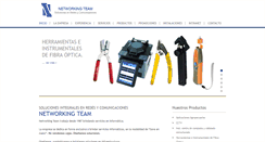 Desktop Screenshot of networking-team.com