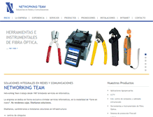 Tablet Screenshot of networking-team.com